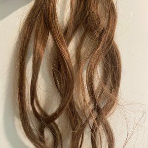 Gorgeous Clip in Hair Extensions Brown Real Hair
